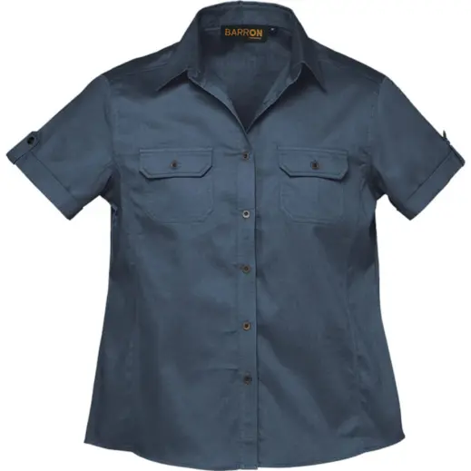 Plain Bush Shirt Ladies Airforce